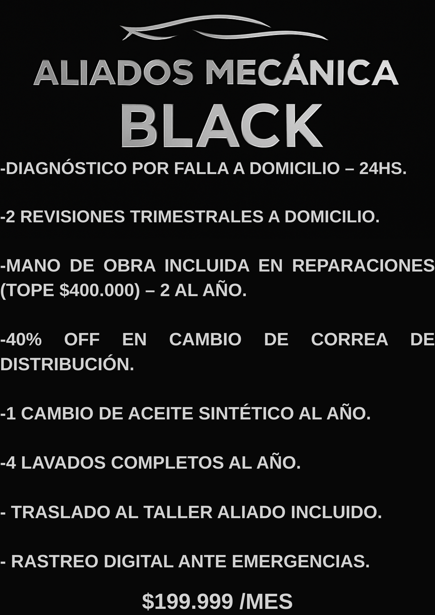 Aliados Mecánica Black